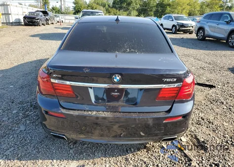2015 BMW 750 Xi from USA, damaged, VIN WBAYB6C55FD966172